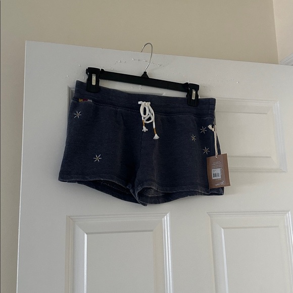 P.J. Salvage Other - P.J. Salvage Soft Embroidered Floral Sleep/ Lounge Shorts (S) Navy BNWT